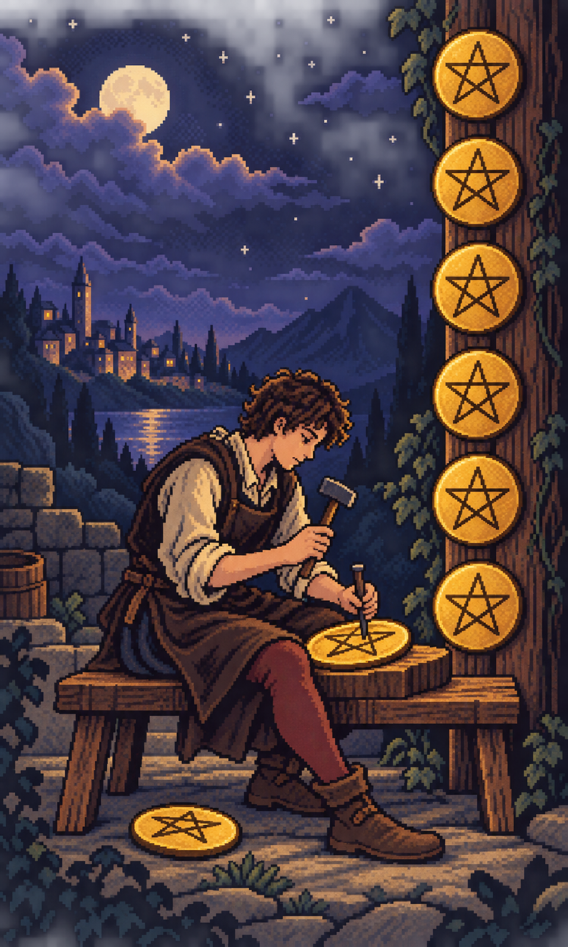 Eight of Pentacles
